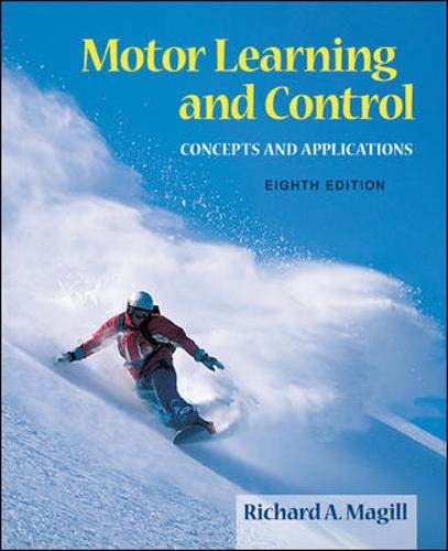Motor Learning And Control Cover
