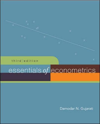 Essentials of Econometrics + Data CD Cover