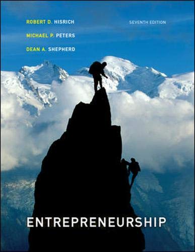 Entrepreneurship Cover