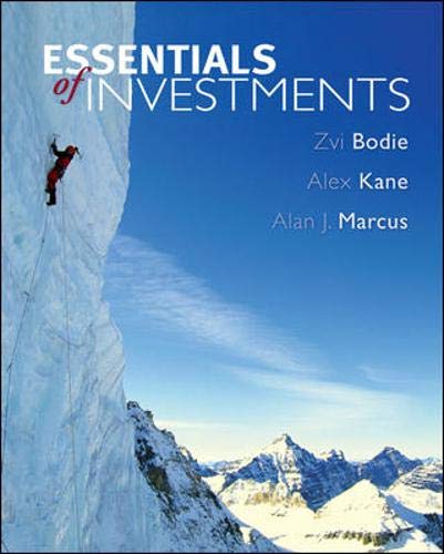 Essentials of Investments with Standard & Poor's Bind-in Card Cover