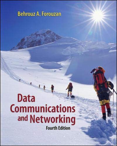 Data Communications Networking (McGraw-Hill Forouzan Networking) Cover