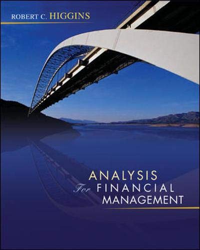 Analysis for Financial Management + S&P subscription card Cover