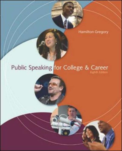Public Speaking for College and Career Cover