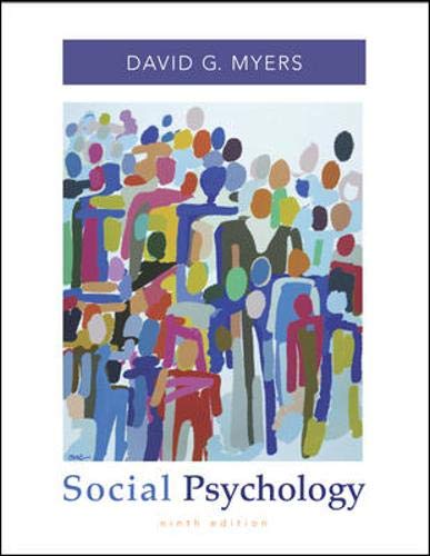 Social Psychology with SocialSense Student CD-ROM Cover