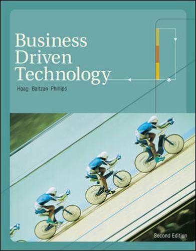Business Driven Technology with MISource 2007 and Student CD Cover