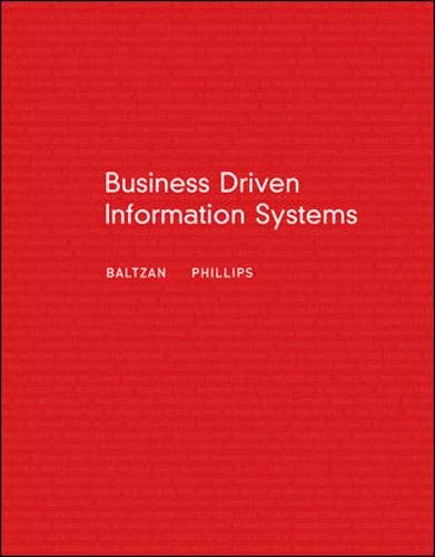 Business Driven Information Systems with MISource 2007 and Student CD Cover