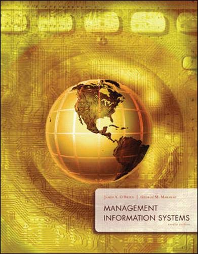 Management Information Systems Cover