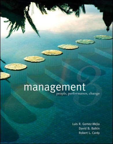 Management with Online Learning Center with Premium Content Card Cover