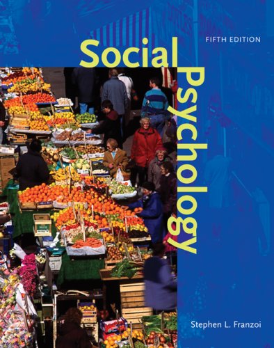 Social psychology Cover