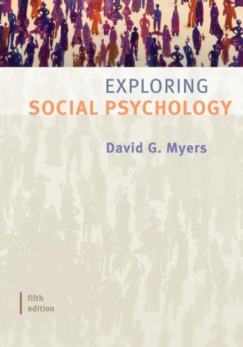 Exploring social psychology Cover
