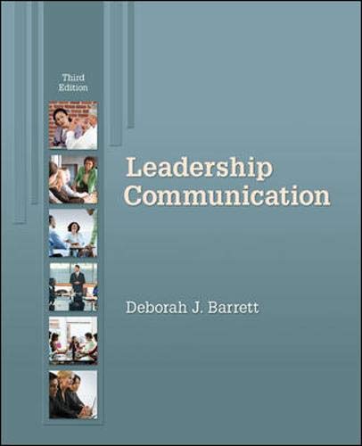 Leadership communication Cover