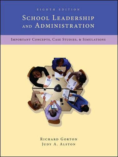 School leadership and administration Cover