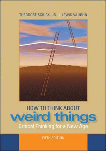 How to think about weird things Cover