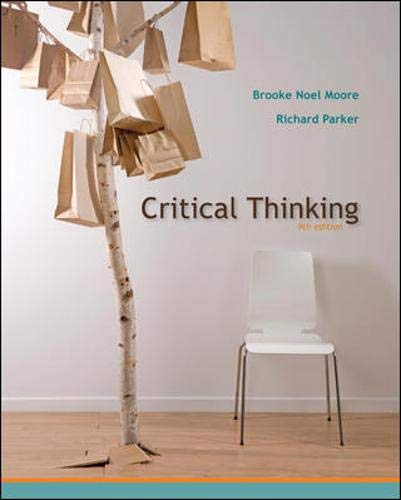 Critical thinking Cover