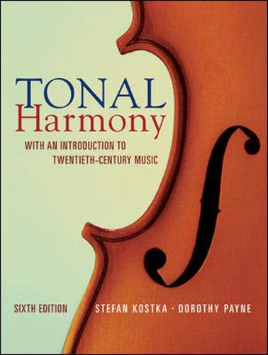 Tonal harmony, with an introduction to twentieth-century music Cover