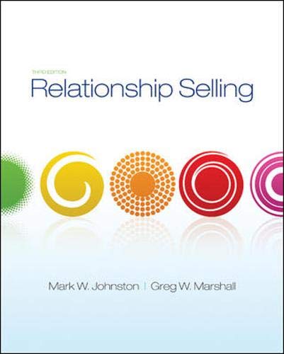 Relationship selling Cover