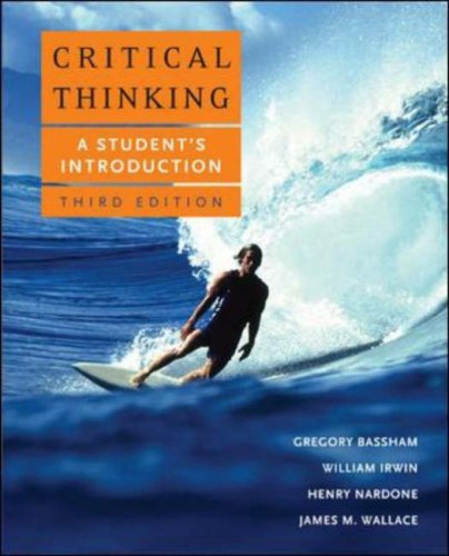 Critical thinking Cover