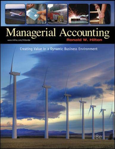 Managerial accounting Cover