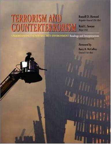 Terrorism and counterterrorism Cover