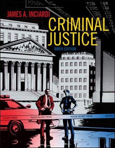 Criminal justice Cover