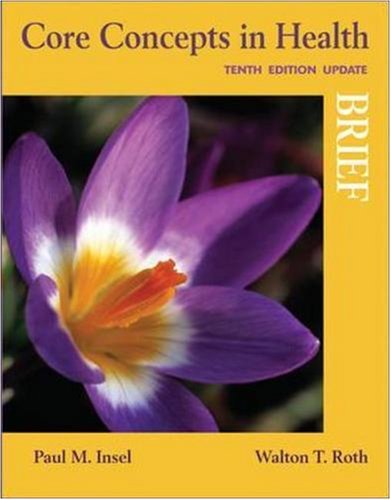 Core Concepts in Health, Brief Update Cover