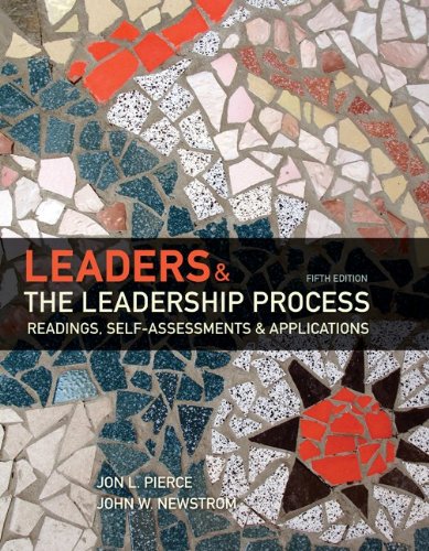 Leaders & the leadership process Cover