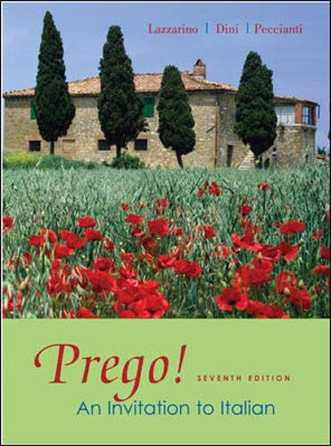 Prego! Cover