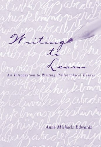 Writing to learn Cover