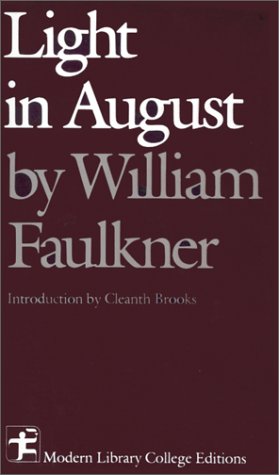 Light in August (Modern Library College Editions Series) Cover