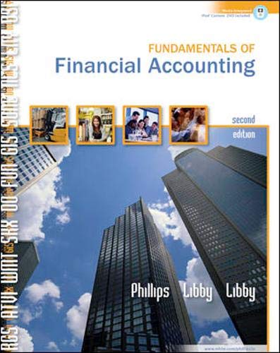 Fundamentals of Financial Accounting w/Landrys Restaurants, Inc 2005 Annual Report Cover