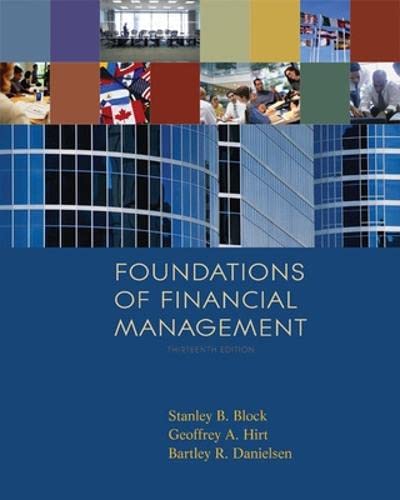 Foundations of Financial Management w/S&P bind-in card + Time Value of Money bind-in card Cover