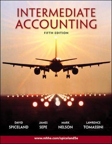 Intermediate Accounting, Fifth Edition Cover