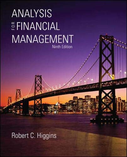 Analysis for Financial Management with S&P bind-in card (Mcgraw-hill/Irwin Series in Finance, Insurance and Real Estate) Cover