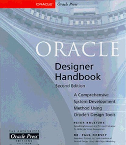 Oracle Designer handbook Cover