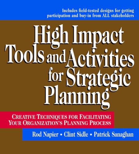 High impact tools and activities for strategic planning Cover