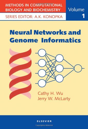 Neural networks and genome informatics Cover