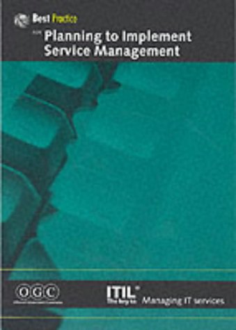 Planning to Implement Service Management (IT Infrastructure Library) Cover