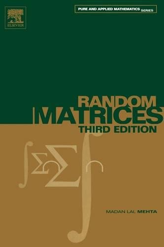 Random matrices Cover