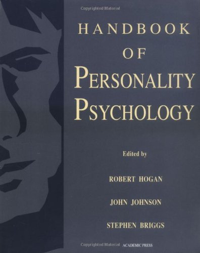 Handbook of personality psychology Cover