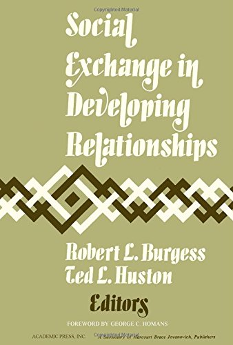Social exchange in developing relationships Cover