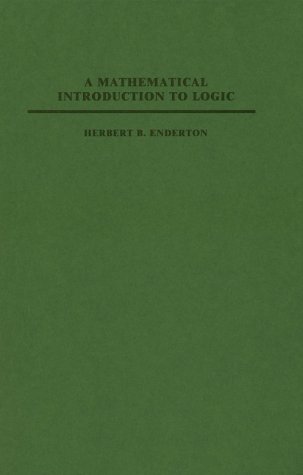 A mathematical introduction to logic Cover