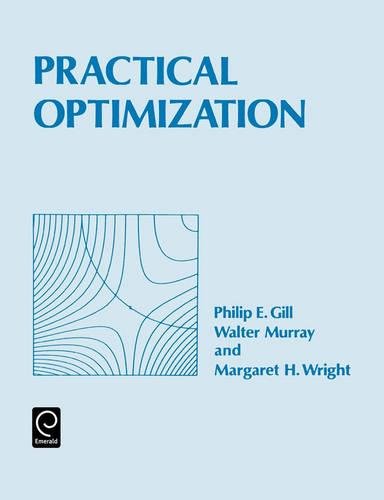 Practical optimization Cover