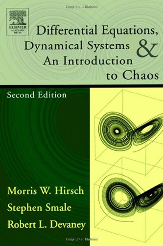 Differential equations, dynamical systems, and an introduction to chaos Cover
