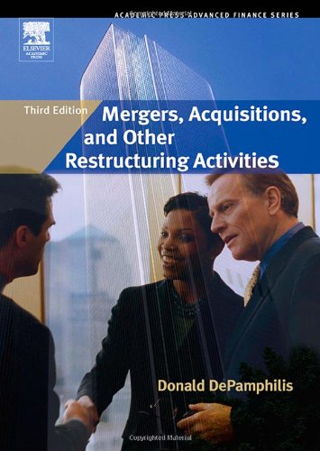 Mergers, acquisitions, and other restructuring activities Cover