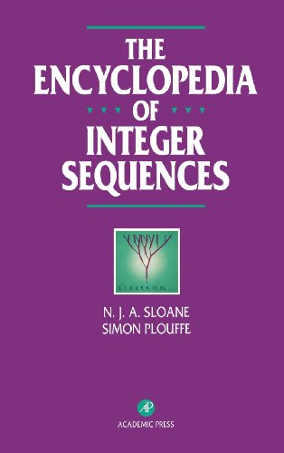 The encyclopedia of integer sequences Cover
