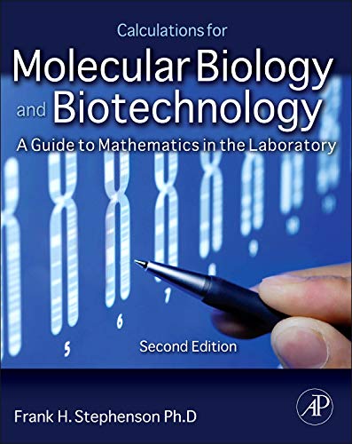 Calculations in molecular biology and biotechnology Cover