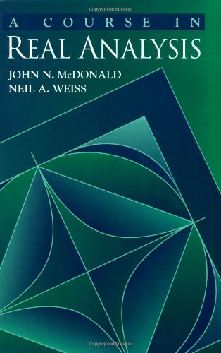 A course in real analysis Cover