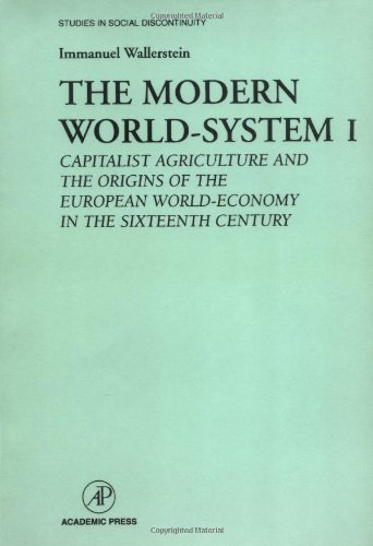 The modern world-system Cover