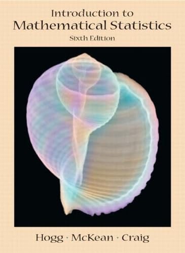 Introduction to mathematical statistics. Cover