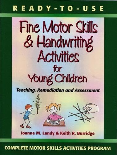 Ready-to-use fine motor skills & handwriting activities for young children Cover